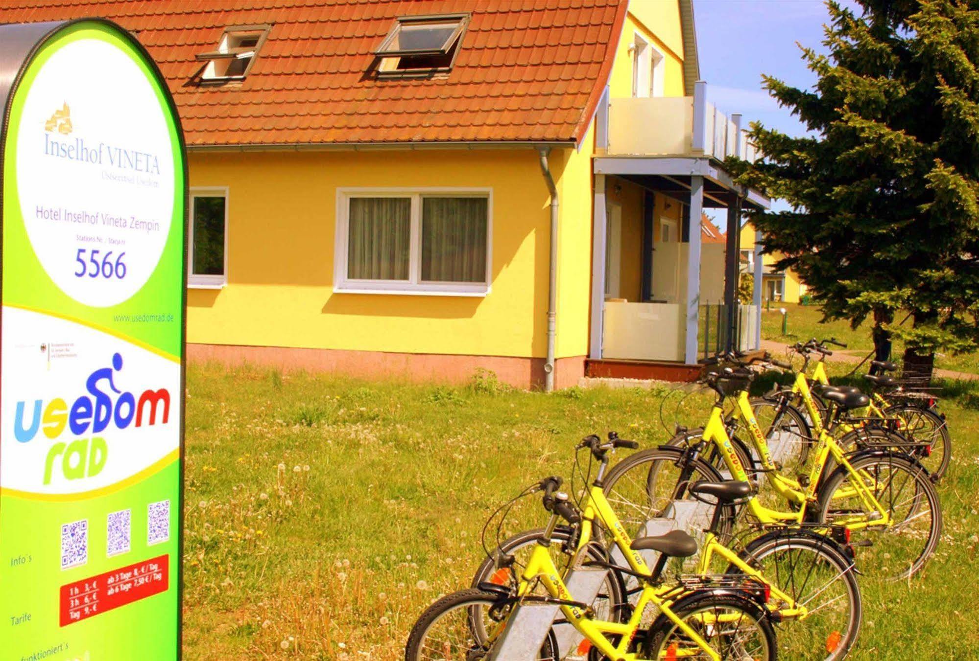 Inselhof Vineta Hotel Zempin Bagian luar foto